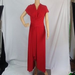 Michael Kors NWT Red Dress High-Low Hem Size 12